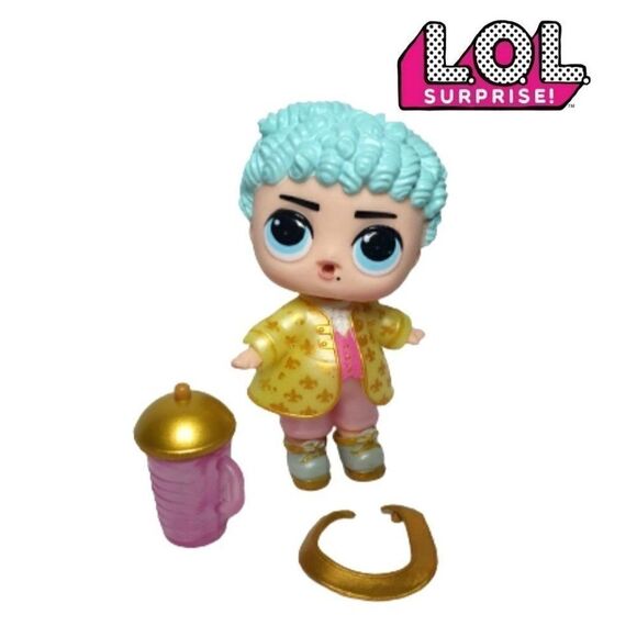 LOL Surprise Boy Series 1 Doll His Royal High-ney Mini Figure Doll Playset - Picture 1 of 6